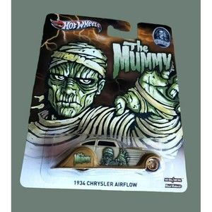 2012 Hot Wheels Universal Studios Monster The Mummy 1934 Chrysler Airflow 1:64